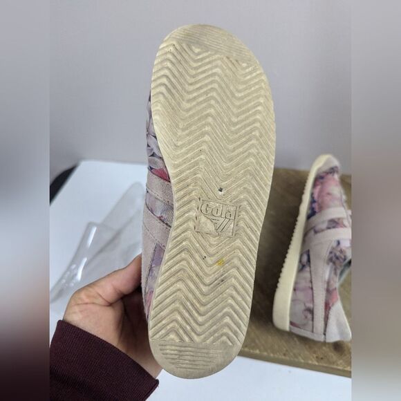 Gola x Liberty Bullet PJ Sneakers Size 6 Floral Print - Picture 9 of 10